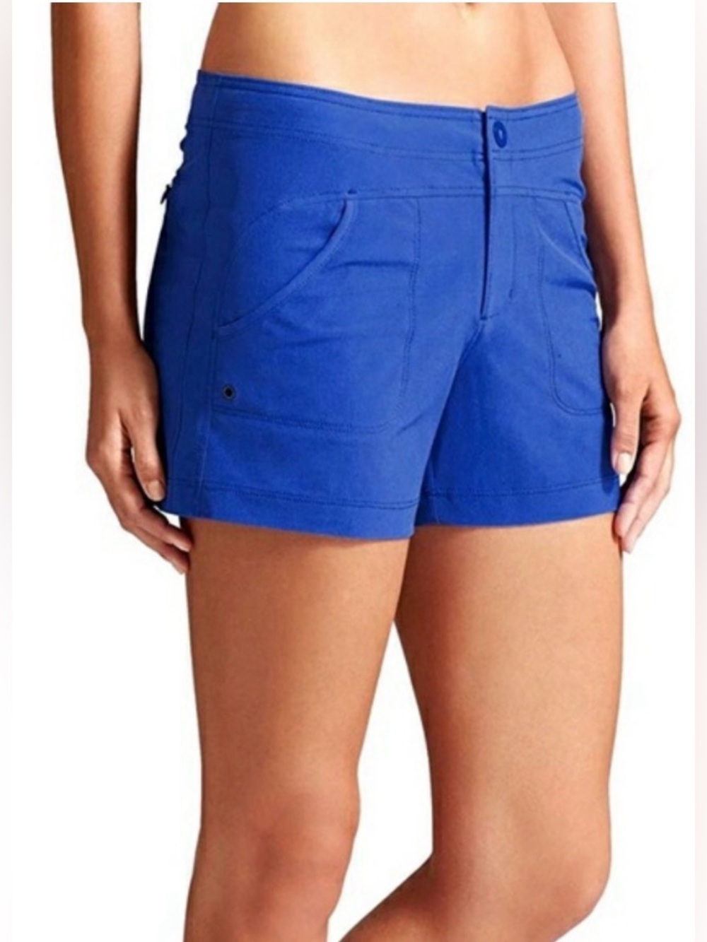 ATHLETA Costa Blue Quick Drying Sport Shorts. Size 6